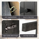 Robot Vacuum Storage Cabinet with Door and Open Shelf for Living Room Bedroom by LJGDeals