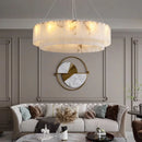 Rock Alabaster Chandelier