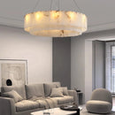 Rock Alabaster Chandelier