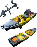 Rocket 9.8ft Propeller Drive Modular Fishing Kayak by ReelYaks