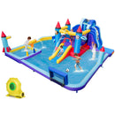 Rocket Theme Inflatable Water Slide Park with 1100W Blower by LJGDeals