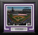 Colorado Rockies Coors Field 8" x 10" Framed Baseball Stadium Photo by Dynasty Sports & Framing
