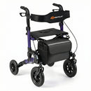 Rollator Walker for Seniors Folding Rolling Walker with Seat