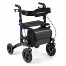 Rollator Walker for Seniors Folding Rolling Walker with Seat by LJGDeals