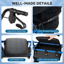 Rollator Walker with Seat and Height Adjustable Handles by LJGDeals