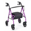 Rollator Walker with Seat and Height Adjustable Handles by LJGDeals