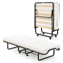Rollaway Folding Bed with Memory Foam Mattress Made in Italy by LJGDeals
