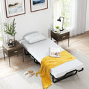 Rollaway Folding Bed with Memory Foam Mattress Made in Italy by LJGDeals
