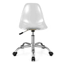 Swivel Acrylic Armless Adjustable Height Office Chair by DirectDeals
