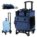 50-Can Large Leakproof Rolling Cooler with Detachable Bottom Plate by LJGDeals