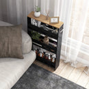 Rolling Kitchen Slim Storage Cart Mobile Shelving Organizer with Handle by LJGDeals