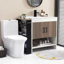 Rolling Kitchen Slim Storage Cart Mobile Shelving Organizer with Handle by LJGDeals
