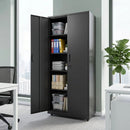 Rolling Metal Storage Cabinet 73" Lockable with 4 Wheels by LJGDeals