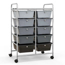 10-Drawer Rolling Storage Cart by LJGDeals
