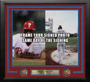 Jimmy Rollins Philadelphia Phillies 2008 World Series Photo Horizontal Frame Kit by Dynasty Sports & Framing