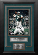 Ron Jaworski Super Bowl XV Philadelphia Eagles 8x10 Framed Football Photo with Engraved Autograph by Dynasty Sports & Framing