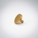 Rondelle, Solid Brass Cabinet Knobs