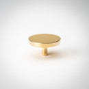 Rondelle, Solid Brass Cabinet Knobs