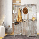 6 Feet Folding Privacy Screen-Coffee by LJGDeals