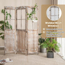 6 Feet Folding Privacy Screen-Coffee by LJGDeals