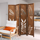 Room Divider 5.6 FT Folding Partition Stand with Double Action Metal Hinges by DirectDeals