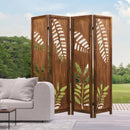 Room Divider 5.6 FT Folding Partition Stand with Double Action Metal Hinges by LJGDeals