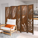 Room Divider 5.6 FT Folding Partition Stand with Double Action Metal Hinges by LJGDeals