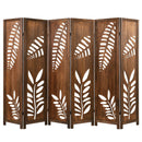 Room Divider 5.6 FT Folding Partition Stand with Double Action Metal Hinges by LJGDeals