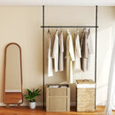 Room Divider Curtain Rod with Adjustable Floor to Ceiling Tension Rod (Curtains Not Included) by LJGDeals