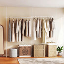 Room Divider Curtain Rod with Adjustable Floor to Ceiling Tension Rod (Curtains Not Included) by LJGDeals