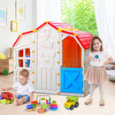 Cottage Kids Playhouse with Openable Windows and Working Door by LJGDeals