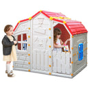 Cottage Kids Playhouse with Openable Windows and Working Door by LJGDeals