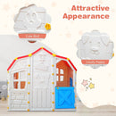 Cottage Kids Playhouse with Openable Windows and Working Door by LJGDeals