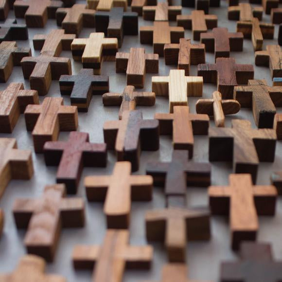 Handmade Wooden Pocket Crosses, photo 15 of 19