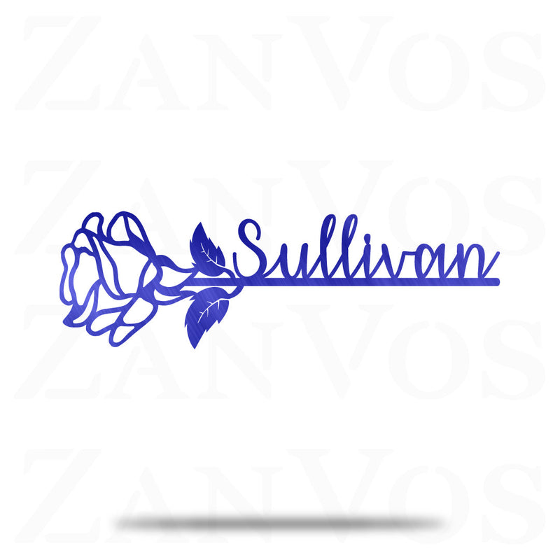 Rose Name Monogram