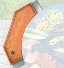 Custom Cherry Wood Cutting Block for 30" Arteflame Grills - Enhance Your Cooking