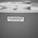 Elementi Plus Rose Bowl 48" Round Concrete Fire Bowl OFG420
