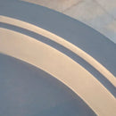 Elementi Plus Rose Bowl 48" Round Concrete Fire Bowl OFG420