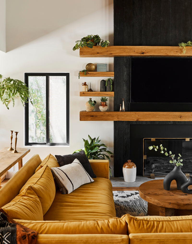 Solid Shelving - Oak