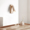 Rotating Travertine Lustra Torch Wall Lamp