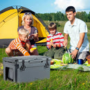 Rotomolded Cooler with Integrated Cup Holders and Bottle Opener by LJGDeals