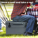 Rotomolded Cooler with Integrated Cup Holders and Bottle Opener by LJGDeals