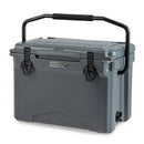 25 QT Hard Cooler with Aluminum Handle and Integrated Cup Holders by LJGDeals