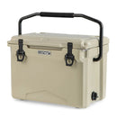 25 QT Hard Cooler with Aluminum Handle and Integrated Cup Holders by LJGDeals