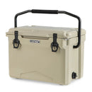 25 QT Hard Cooler with Aluminum Handle and Integrated Cup Holders by DirectDeals
