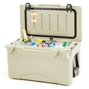 Rotomolded Cooler with Integrated Cup Holders and Bottle Opener by LJGDeals
