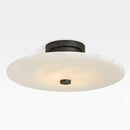 Round Ankeny Alabaster Ceiling Lamp