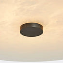 Round Ankeny Alabaster Ceiling Lamp