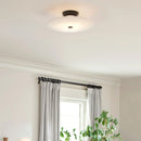 Round Ankeny Alabaster Ceiling Lamp