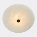 Round Ankeny Alabaster Ceiling Lamp